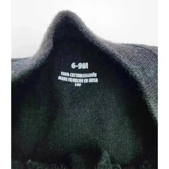 Boy's 6-9 M Halloween Zipper Sleepers - Glow in the Dark Skeleton & Frankenstein - Picture 4 of 8